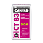 Ceresit СТ 83 Клей для крепления плит ППС (зима) (25 кг) цена купить в Киеве