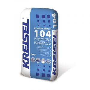 Жи-Строй Эластичный универсальный клей для плитки Kreisel 104 (25 кг) цена купить со склада в Киеве