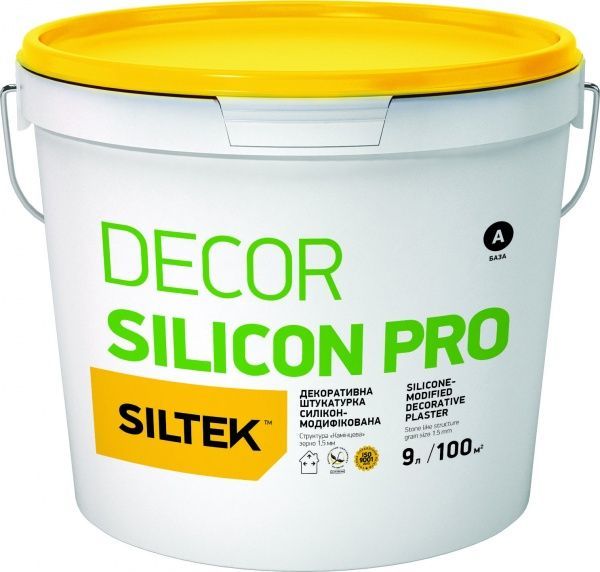 Siltek Decor Silicon Pro барашек 1.5 мм база DA (25кг) Камешковая силиконовая штукатурка цена купить в Киеве