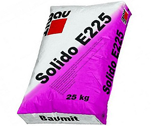 Цементная стяжка (12-80 мм) Baumit Solido (Estrich) E225 (25 кг) цена купить в Киеве