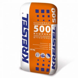 Штукатурка машинная цементно-известковая гладкая Kreisel 500 (30 кг) цена купить в Киеве
