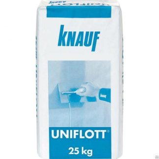 Шпаклевка гипсовая для швов гкл 1-5 мм Knauf Uniflott (25кг) цена купить в Киеве
