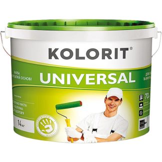 Kolorit Universal| Колорит Универсал (10л) Краска фасадная акрилатная цена купить в Киеве