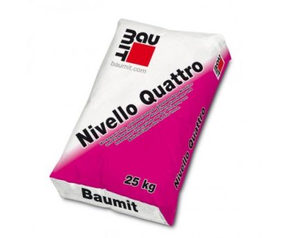 Быстротвердеющая самовыравнивающаяся смесь 1-20 мм Baumit Nivello Quattro (25 кг) цена купить в Киеве