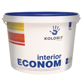 Краска КОЛОРИТ Эконом (10л) цена купить в Киеве