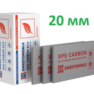 Экструдированный пенополистирол (cтиродур) 1200х600х20мм (20шт/уп) Carbon Eco 20 мм цена купить в Киеве