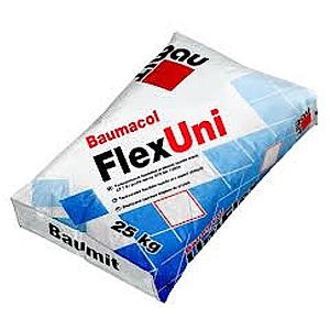 Клей для плитки эластичный Baumit Baumacol FlexUni (25кг) цена купить в Киеве