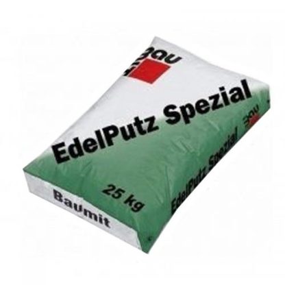 Декоративная штукатурка Барашек 2мм белая Baumit Edelputz Spezial White 2К (25кг) цена купить в Киеве