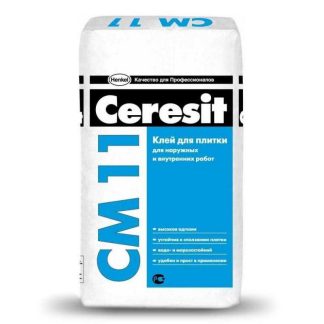 Клей для плитки Ceresit СМ-11 25 кг цена купить в Киеве
