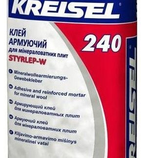 Клей для минеральной ваты универсальный Kreisel 240 GEWEBEKLEBR (25кг) цена купить в Киеве