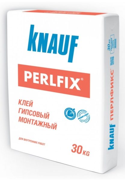 Клей для гипсокартона Кнауф Перлфикс (30кг) цена купить в Киеве