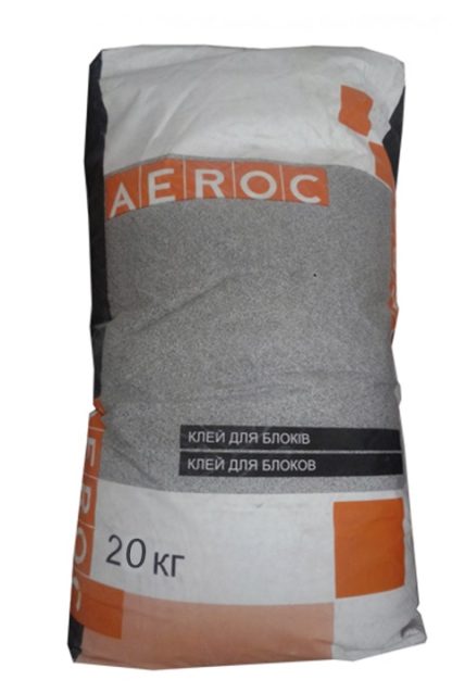 Клей для блоков AEROC (20 кг) цена купить в Киеве