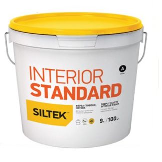 Siltek Interior Standard База А Краска для стен и потолка глубокоматовая