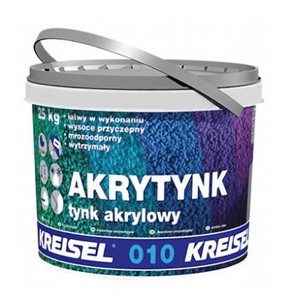 Акриловая штукатурка декоративная Kreisel Akrytynk 010 2 мм Короед База Д (25 кг) цена купить в Киеве