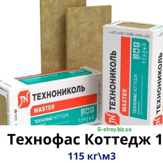Sweetondale Технофас Коттедж 1200x600x100 мм Утеплитель базальтовый 2.16 м2 цена купить в Киеве