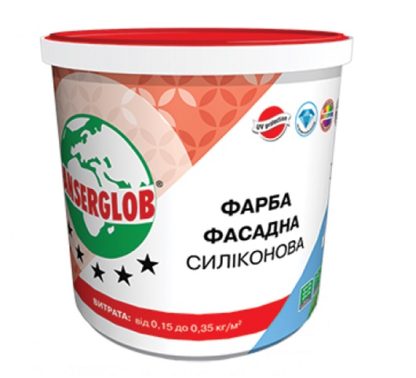Anserglob Краска фасадная силиконовая (14кг) цена купить в Киеве