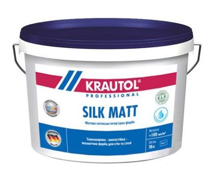 Krautol Silk Matt B3 (9,4л) Краска интерьерная латексная цена купить в Киеве