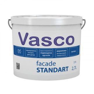 Vasco Facade Standart (9л) Фасадная краска акриловая водоразбавляемая цена купить в Киеве