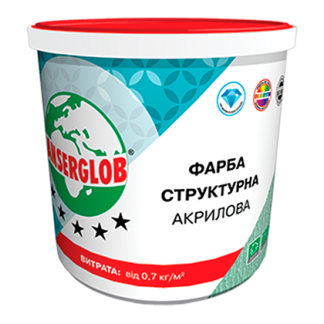 Структурная фасадная акриловая краска Anserglob (7,5 кг) цена купить в Киеве