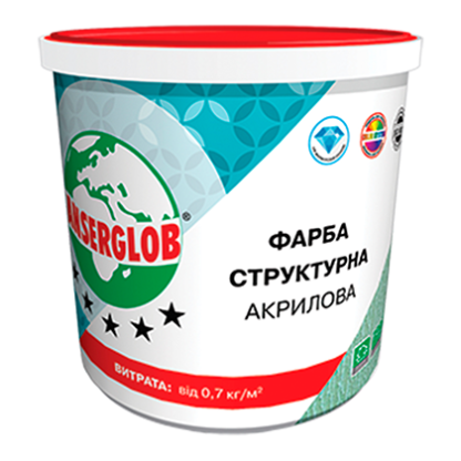 Anserglob Структурная фасадная акриловая краска 7,5 кг цена купить в Киеве