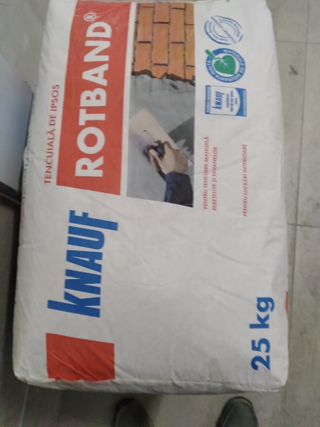 Штукатурка гипсовая универсальная Knauf Rotband MD (25кг) цена купить в Киеве