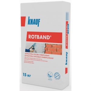 Штукатурка гипсовая универсальная Knauf Rotband (15кг) цена купить в Киеве со склада Жи-Строй 