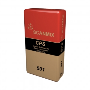 Цементно-песчаная смесь для кладки стен Scanmix CPS 501 (25 кг) цена купить в Киеве