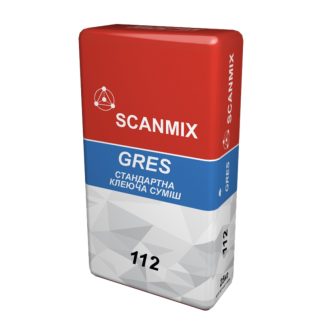Клей для плитки Scanmix Gres 112 (25 кг) цена купить в Киеве