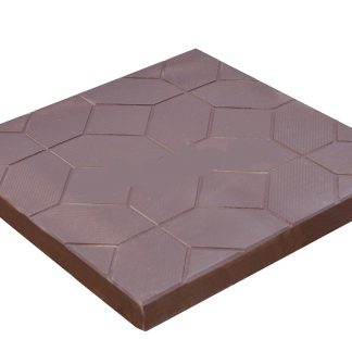 Тротуарная плитка «Мозаика» 500х500х50 коричневая цена купить в Киеве