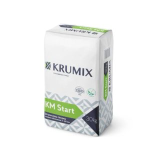 Штукатурка гипсовая стартовая KRUMIX KM-Start (30 кг) цена купить в Киеве