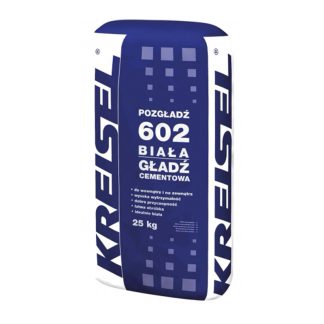 Шпаклевка цементная финишная Kreisel 602 белая (25 кг) цена купить в Киеве