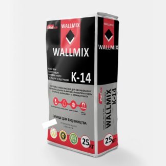 Клей для керамогранита и теплых полов Wallmix К-14 (25 кг) цена купить в Киеве
